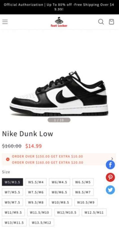 does footlocker sell fake nikes|foot locker outlet sale scam.